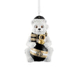 Saints Sitting Polar Bear Ornament