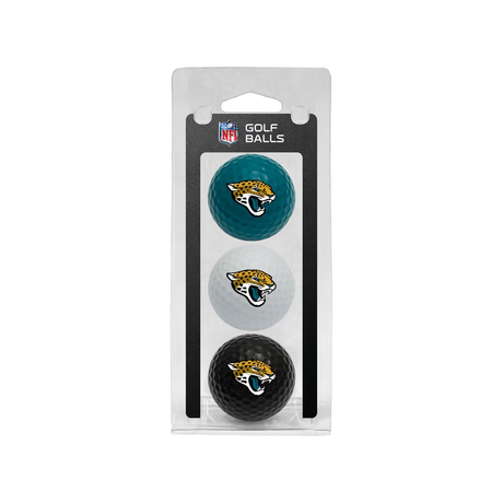 Jaguars Golf Balls 3-Pack Pro Football Hall of Fame