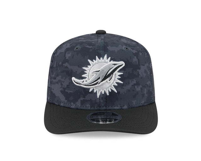Dolphins 2026 New Era Men's 9SEVENTY Salute to Service Hat Pro Football Hall of Fame