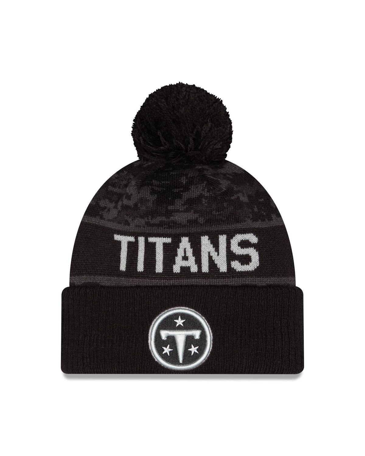 Titans 2026 New Era Men's Salute to Service Knit Pro Football Hall of Fame