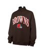 Browns 2026 '47 Brand Women's Vantage Mock Neck Pullover (10356137754900)