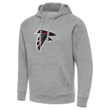 Falcons Antigua Men's Cloud Pullover Hoodie Pro Football Hall of Fame