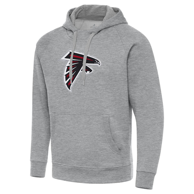 Falcons Antigua Men's Cloud Pullover Hoodie Pro Football Hall of Fame
