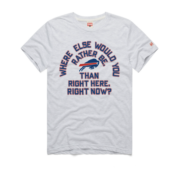 Marv Levy Homage Men's Where Else Would you Rather Be T-Shirt