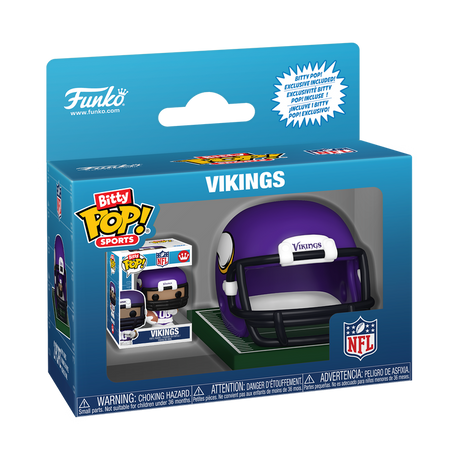 Vikings Funko Bitty POP Helmet & Player