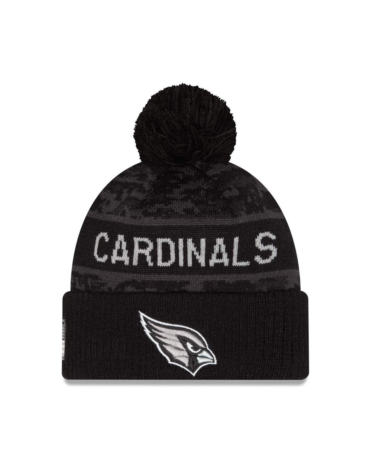 Cardinals 2026 New Era Men's Salute to Service Knit Pro Football Hall of Fame