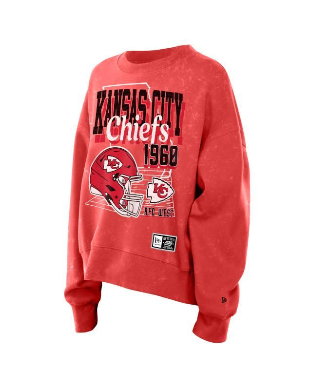 Chiefs 2026 New Era Women's Crewneck Pro Football Hall of Fame
