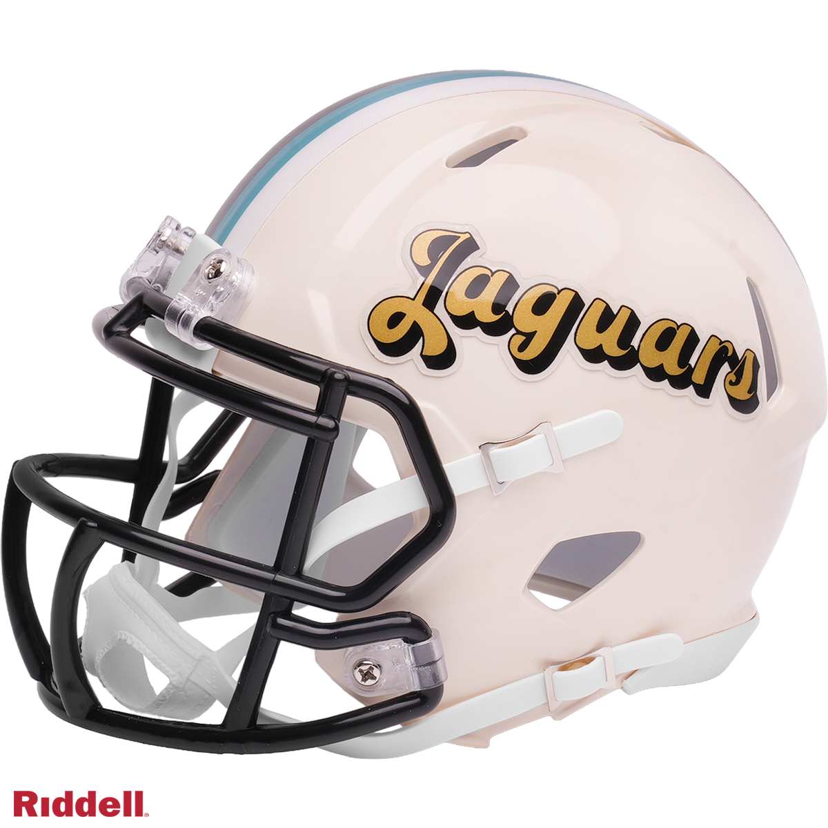 Jaguars 2026 Retro Mini Speed Helmet