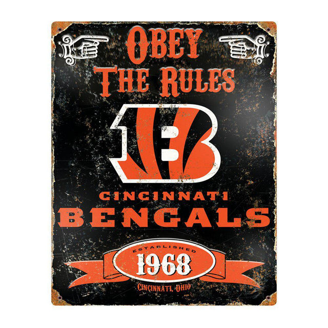 Bengals Vintage Sign