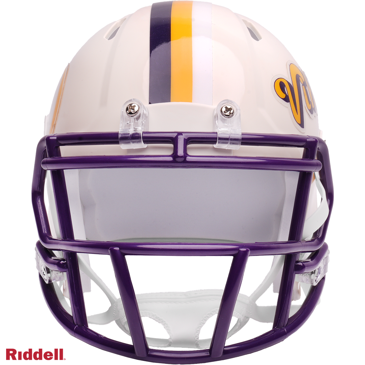 Vikings 2026 Retro Mini Speed Helmet