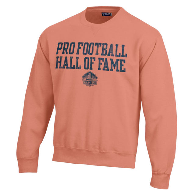 Hall of Fame Big Cotton Crewneck Sweatshirt - Peach
