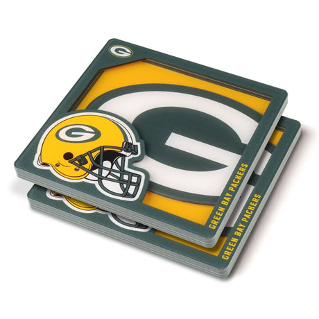 Packers 3D Logo Series Coaster