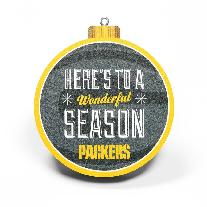 Packers 3-D Logo Ornament