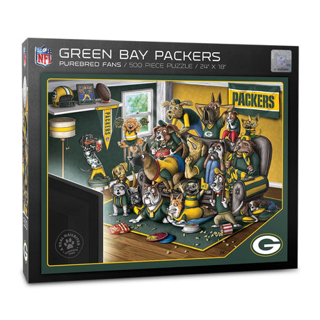 Packers Purebred Fans Puzzle - A Real Nailbiter