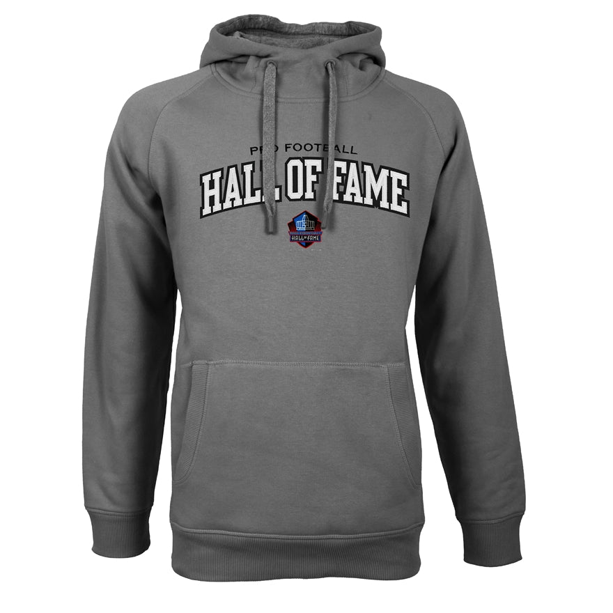 Hall Of Fame Antigua Victory Pullover Hoodie - Gray – Pro Football Hall 