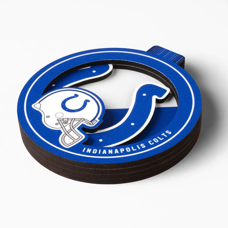 Colts 3-D Logo Ornament