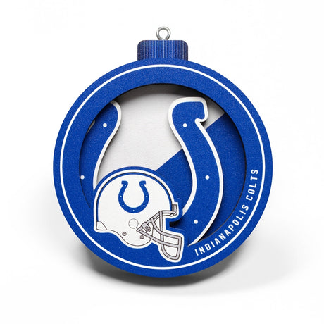 Colts 3-D Logo Ornament