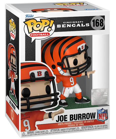 Bengals Joe Burrow NFL Funko Pop!