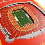 Chiefs 8" x 32" 3D Stadiumview Banner
