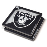 Raiders 3D Logo Series Coaster