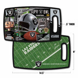 Raiders Retro Cutting Board