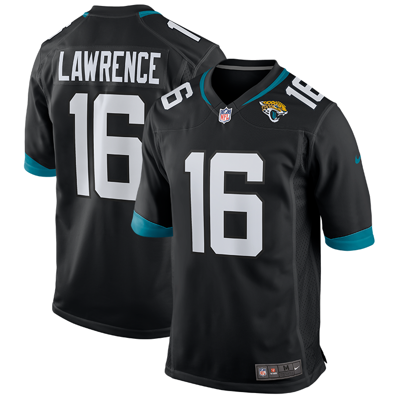 Jaguars Trevor Lawrence Men's Nike Game Jersey – Pro Football Hall Jaguars Trevor Lawrence Men's Nike Game Jersey – Pro Football Hall