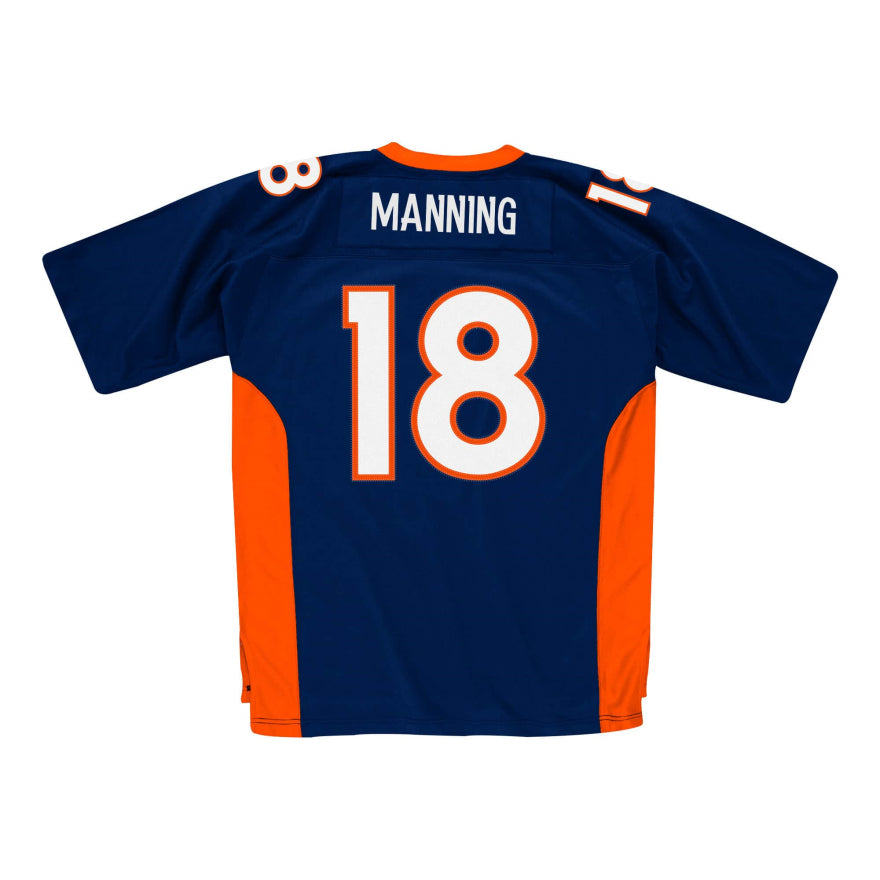 Broncos Peyton Manning Mitchell Ness Legacy Jersey Navy Pro Football Hall of Fame