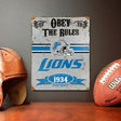 Lions Vintage Sign