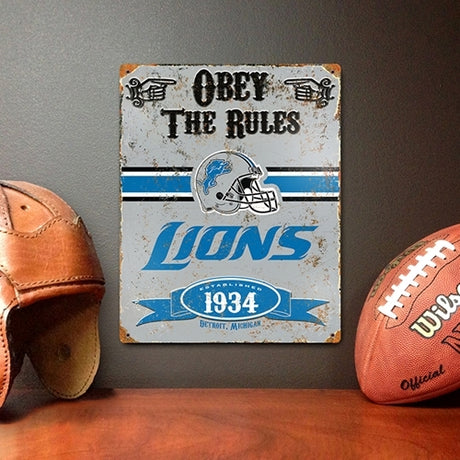 Lions Vintage Sign