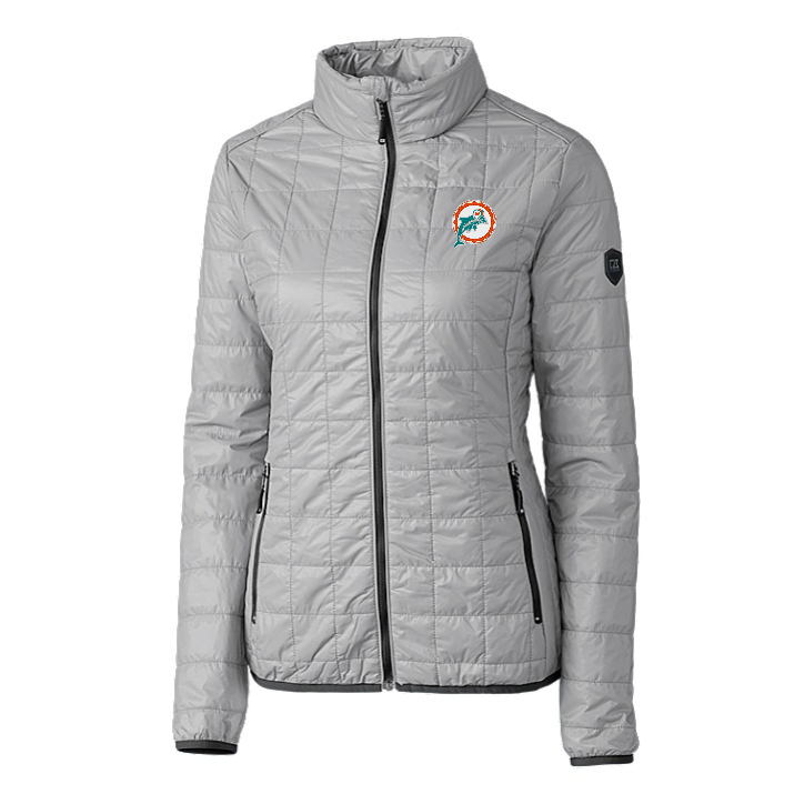 Dolphins Women's Rainier PrimaLoft Eco Full Zip Jacket