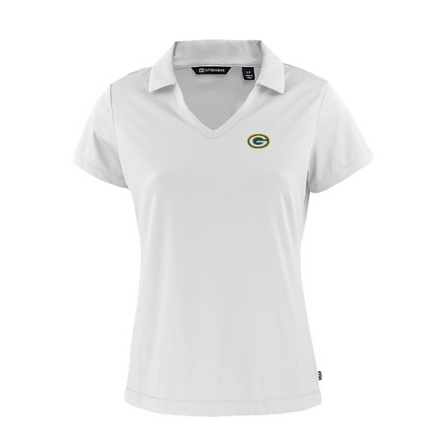 Packers Women's Daybreak Eco Recycled V-Neck Polo