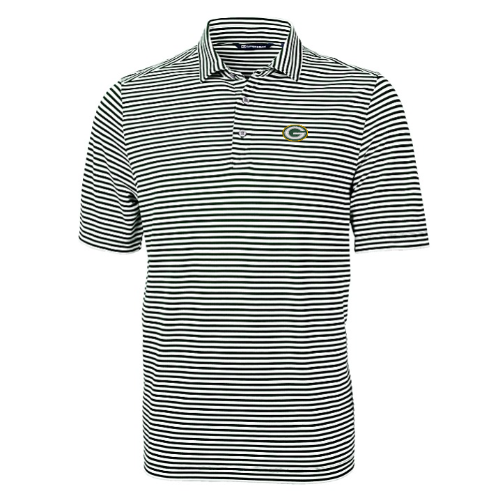 Packers Virtue Eco Pique Stripe Recycled Polo