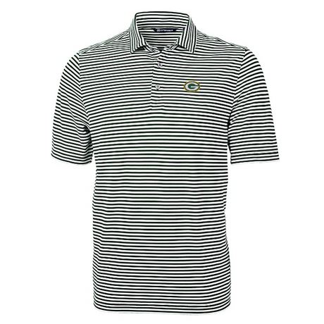 Packers Virtue Eco Pique Stripe Recycled Polo