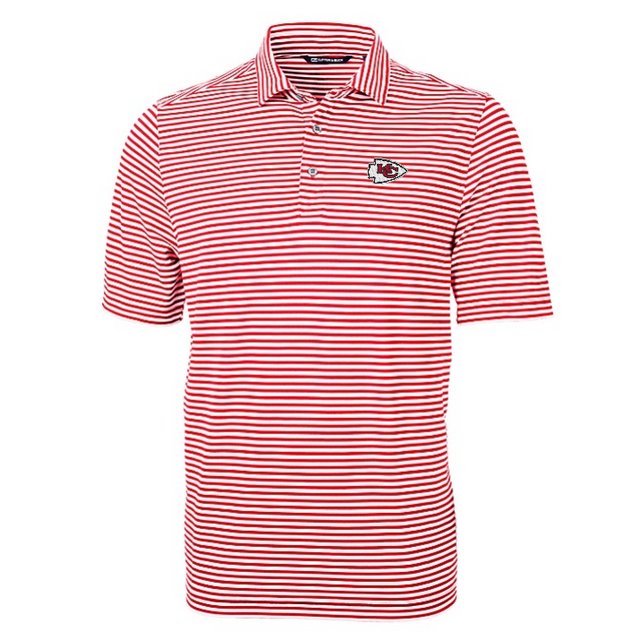 Chiefs Virtue Eco Pique Stripe Recycled Polo