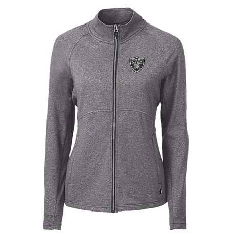 Raiders Women's Adapt Eco Heather Full Zip