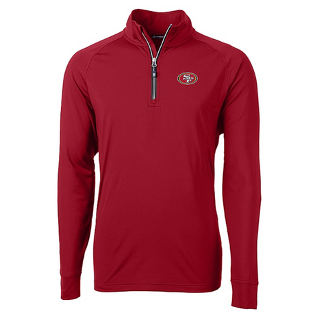 49ers Adapt Eco Knit Recycled 1/4 Zip Pullover Jacket