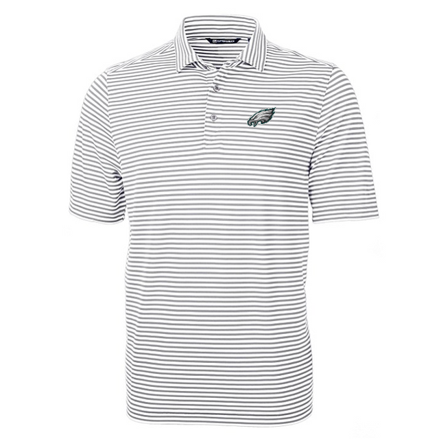 Eagles Virtue Eco Pique Stripe Recycled Polo