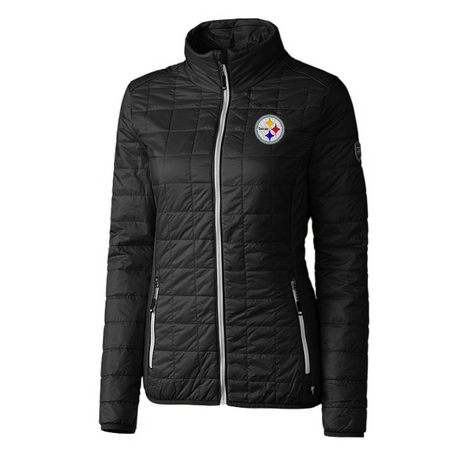 Steelers Women's Rainier PrimaLoft Eco Full Zip Jacket