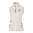 Steelers Women's Rainier PrimaLoft Eco Full Zip Vest