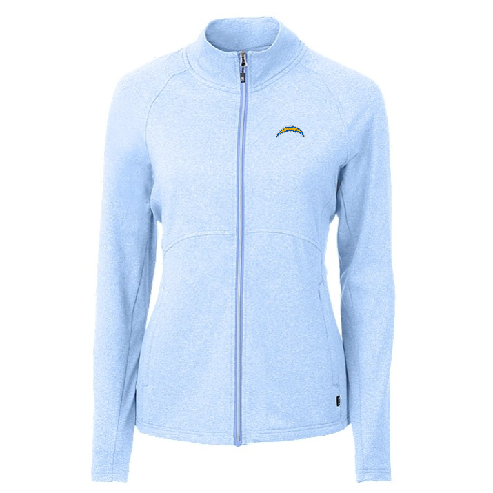 Chargers Women's Adapt Eco Heather Full Zip