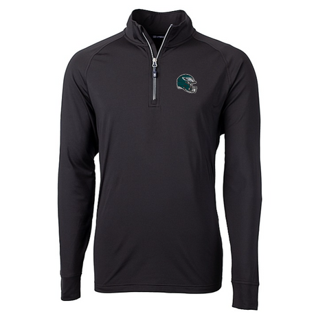 Eagles Adapt Eco Knit Recycled 1/4 Zip Pullover Throwback Logo Jacket