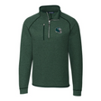 Eagles Mainsail Sweater Knit Half Zip Throwback Logo Jacket