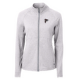 Falcons Women's Adapt Eco Heather Full Zip