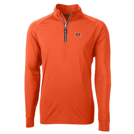 Bengals Adapt Eco Knit Recycled 1/4 Zip Pullover Jacket