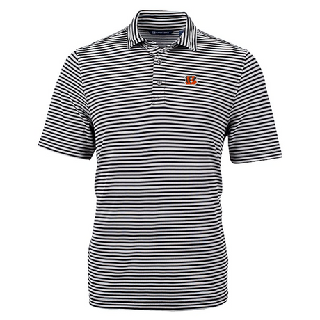 Bengals Virtue Eco Pique Stripe Recycled Polo