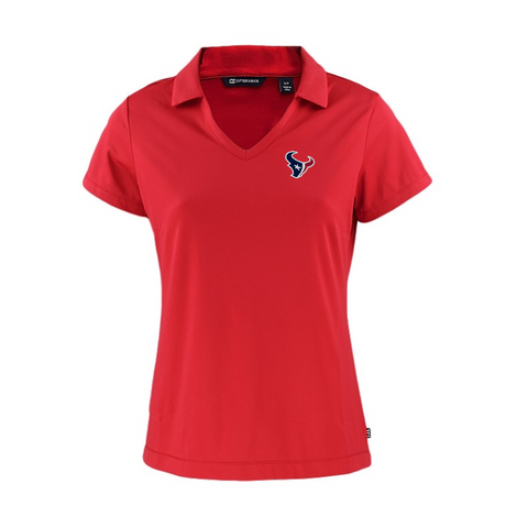 Texans Women's Daybreak Eco Recycled V-Neck Polo