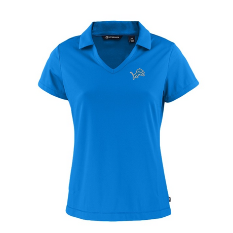 Lions Women's Daybreak Eco Recycled V-Neck Polo