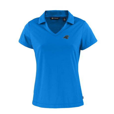 Panthers Women's Daybreak Eco Recycled V-Neck Polo