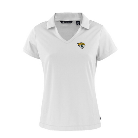 Jaguars Women's Daybreak Eco Recycled V-Neck Polo