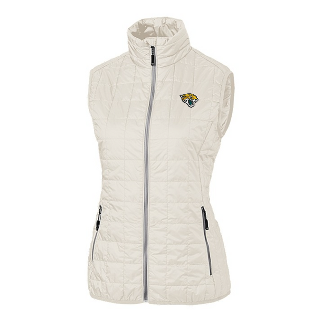 Jaguars Women's Rainier PrimaLoft Eco Full Zip Vest